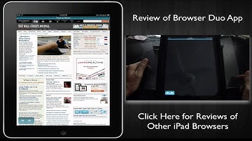 Best iPad Web Browser? Ep. 2