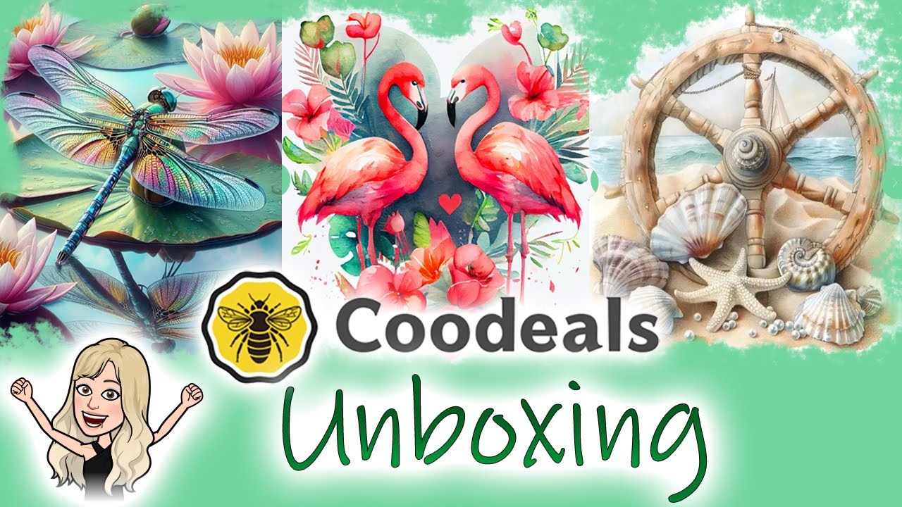Diamond Painting Unboxing | Lass die Sonne in dein Herz mit CooDeals! - mit Rabattcode!