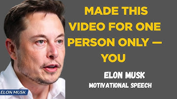 Elon Musk Made This Video for One Person Only — You