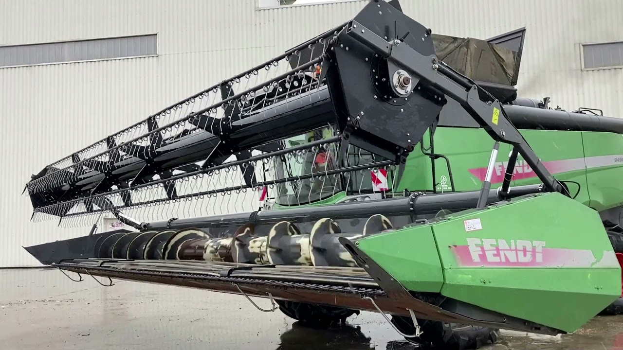 2015 Fendt 9490 Small Grain Combine I St Aubin, France Auction 7 & 8