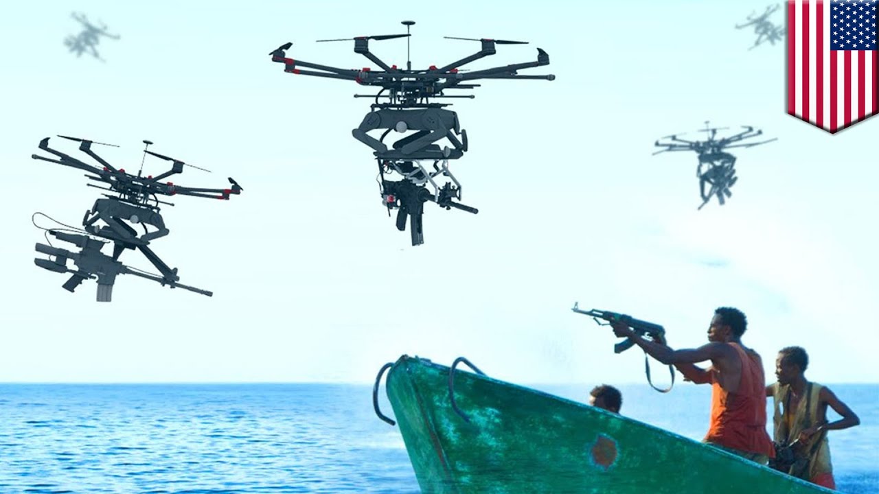 TIKAD drones: Duke Robotics unveils military drones equipped with machine guns - TomoNews