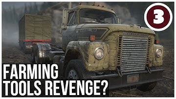 Farming Tools Mission | SnowRunner Career | Episode 3 - First Mission - Farm Tools