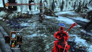 Dark Souls III:Crystal Soul Spear + Crystal Sage Staff