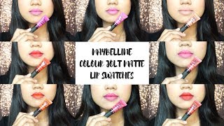 Maybelline Color Jolt Lipsticks | Review + Lip Swatches | Beauty with Emily Fox