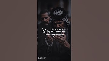ولا تحسبن الله غافل ايه جميله بصوت القارئ زياد ابو بكر 🌺❤️🌹♥️