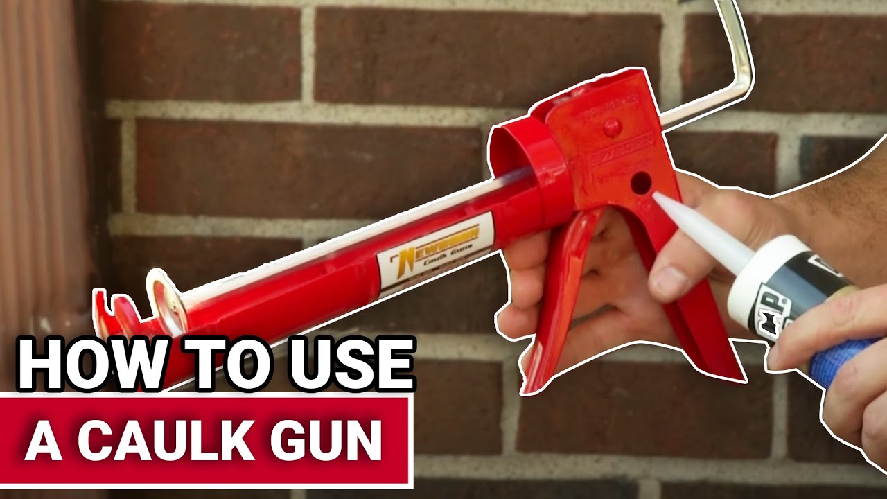 How To Use a Caulk Gun   Ace Hardware