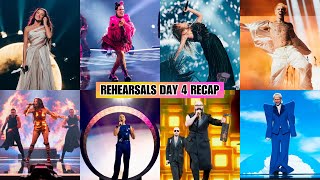 🩷🧡💛 Eurovision 2024 RECAP 1st rehearsals 🇱🇻🇸🇲🇬🇪🇧🇪🇪🇪🇮🇱🇳🇴🇳🇱