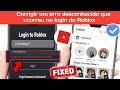 Como corrigir um erro desconhecido que ocorreu no login do Roblox | Erro de login do Roblox