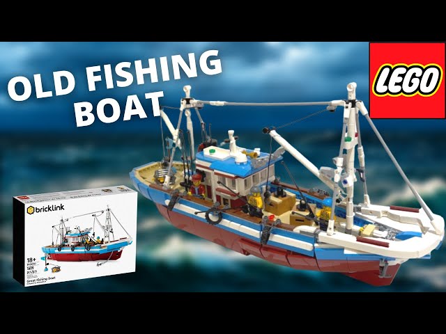 Old Fishing Boat: Lego Bricklink Afol Designer Program Exclusive Set  Review! - Youtube
