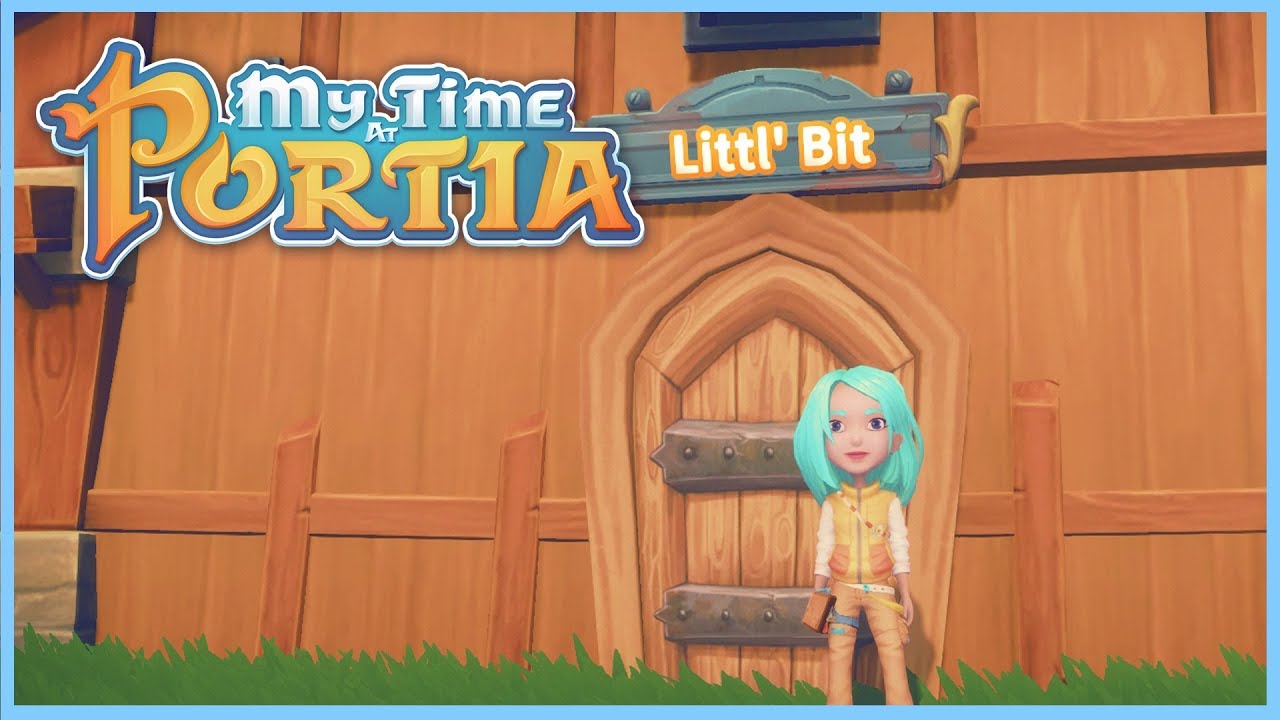 Let's Play My Time At Portia - My Very Own Workshop! - My Time At