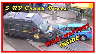 What an RV crash test looks like!