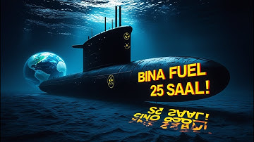 Nuclear Submarine That Can Circle the Earth Without Refueling