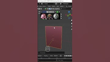 Blender Shorts | Easy Curtain Modeling for Beginners (Quick Tip)