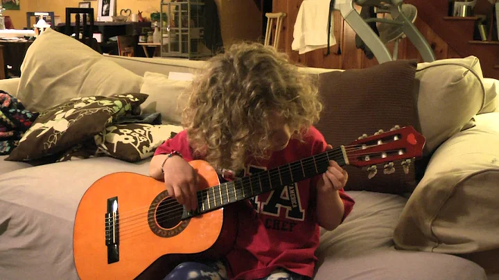 Natalie on Lead Guitar
