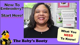New To Embroidery? Start Here! Beginner Information You Need To Get Started!