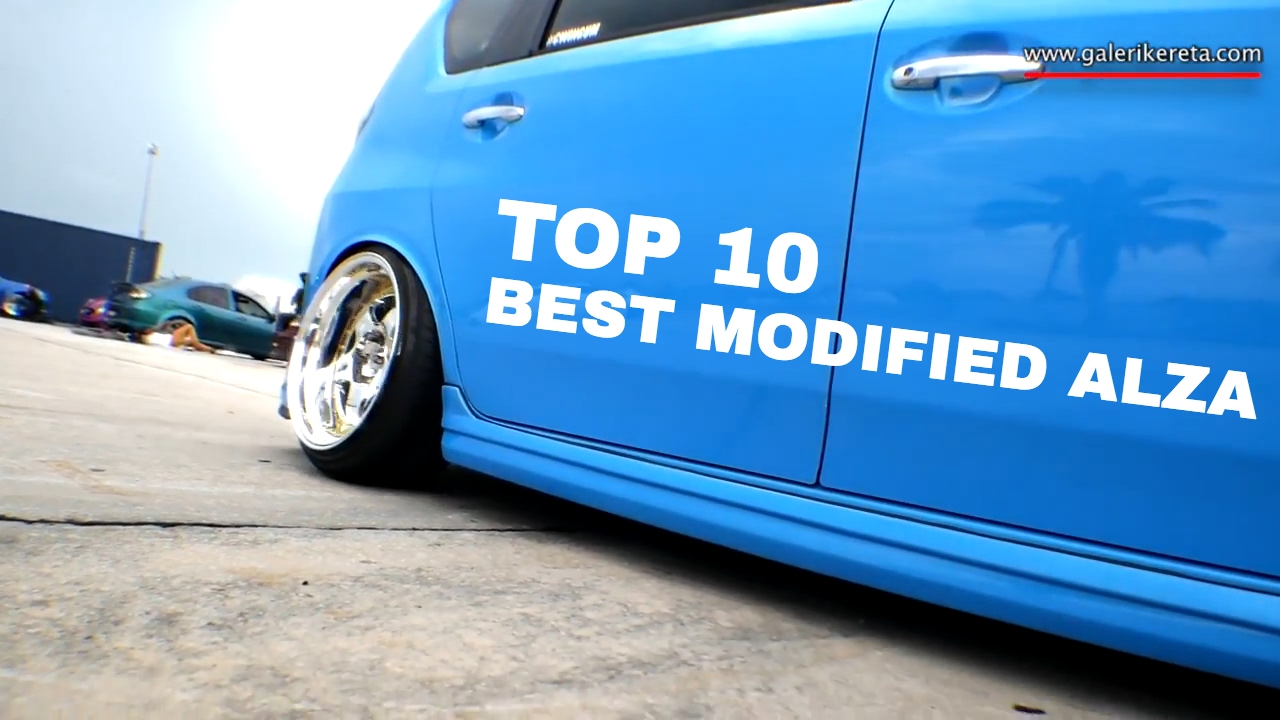 Perodua Alza Modified - TOP 10 Compilation 2016 - YouTube