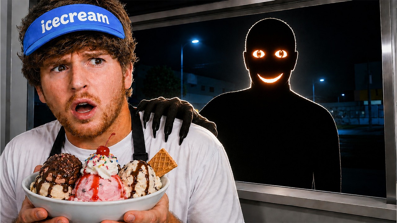 Working The NIGHT SHIFT at an Ice Cream Shop..