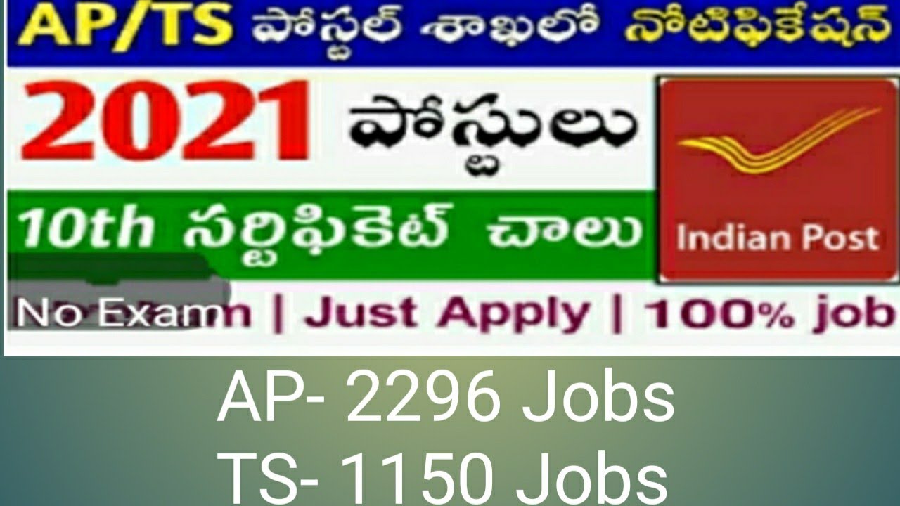 AP/ TS Postal (GDS) Jobs Notification-2021 by All Govt Jobs