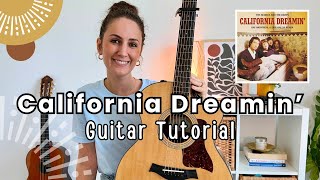 California Dreamin'  Guitar Lesson Tutorial  The Mamas & The Papas