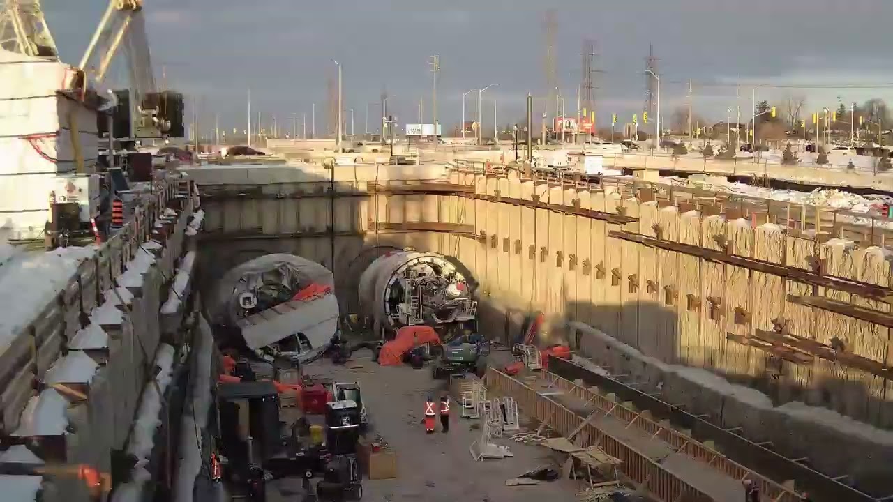 (Timelapse) TBM Assembly, Renny (Canada)