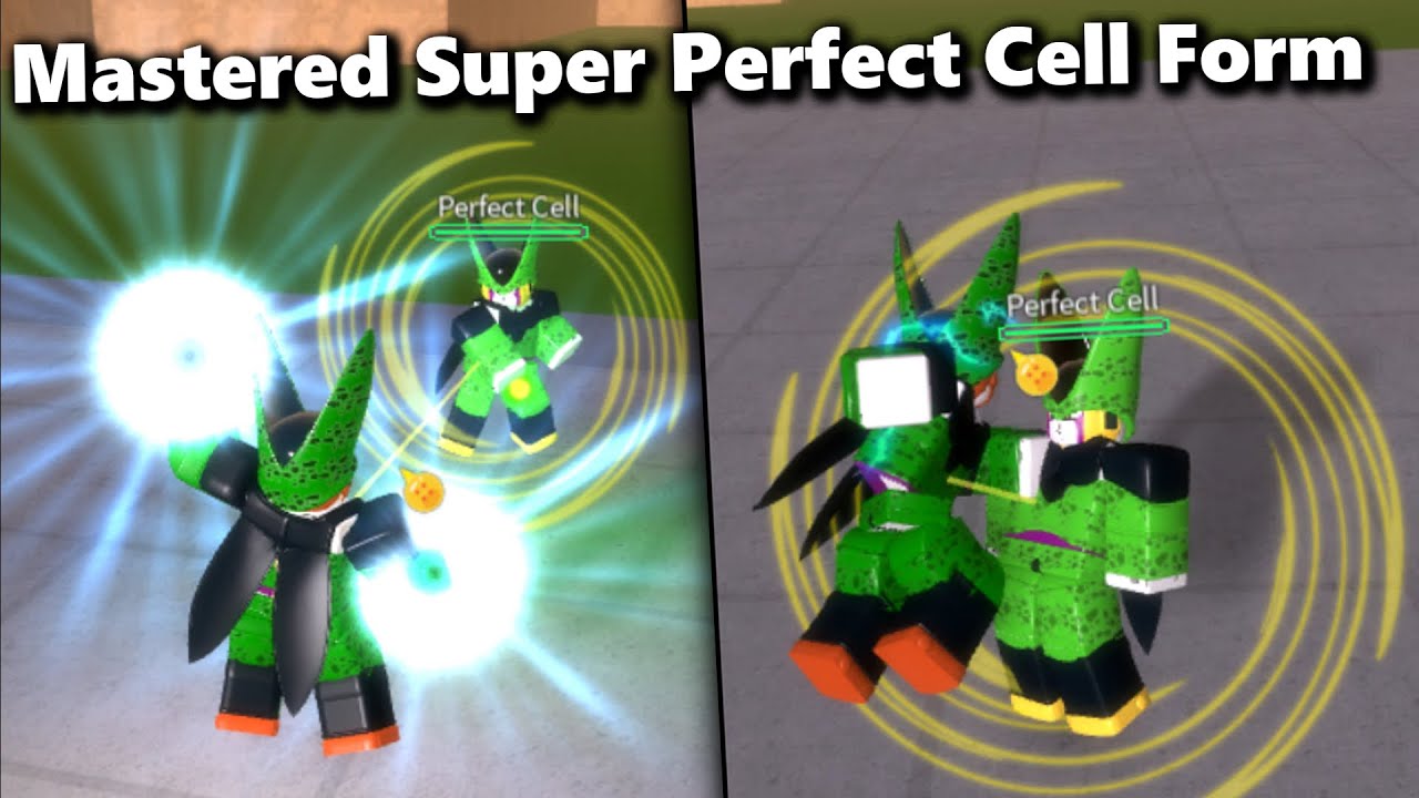 Mastered Super Perfect Cell Form Showcase Dbz Online Generations Youtube - cell 2 form pack roblox