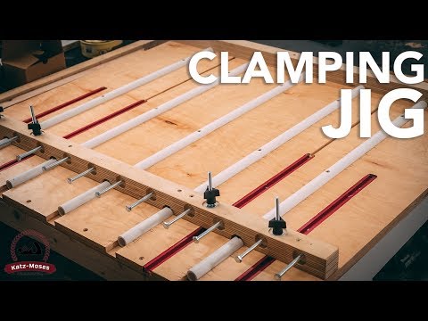 DIY Adjustable Clamping Jig - Glue Ups, Panels, Cutting Boards