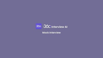 Mock Interview Demo - 360Interview AI