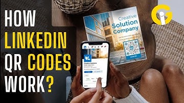 LinkedIn QR code: Here