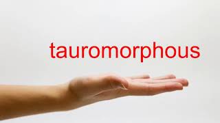 How To Pronounce Tauromorphous - American English