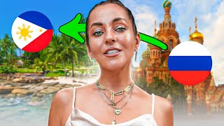 Why She left Russia to chase her Dreams  (Street Interview) 🇵🇭