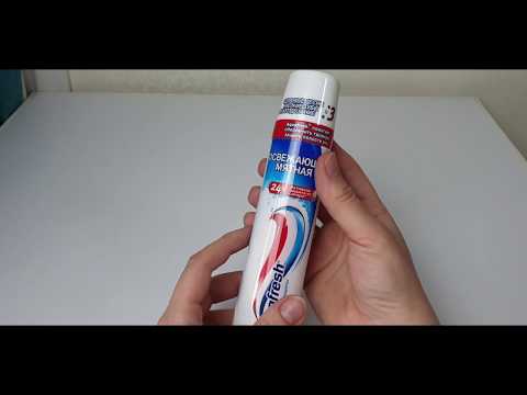 Video: Everfresh dantų pasta su antibakteriniu skalavimu, sprogstamu mentoliu 100 ml, CLOSEUP