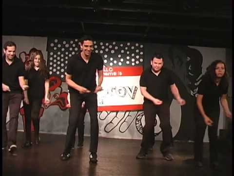 Panama's Ancon Guild Theatre Improv 8 Night -- Opening Dance