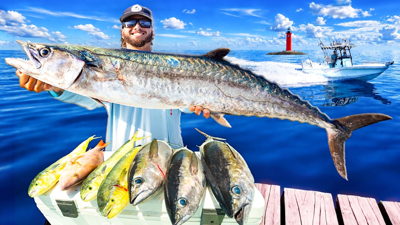 48 Hrs In Florida's Best Fishing Spot! | Grouper, Snapper, Tuna, Kingfish, Mahi, Snook, Wahoo