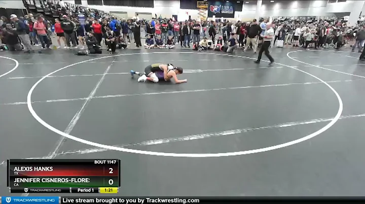 112 Lbs Champ. Round 3 - Jennifer Cisneros-Flores,...