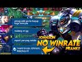 JOHNSON NO WINRATE PRANK! LT REACTION!! WHOLE TEAM CARRIED!! - MLBB