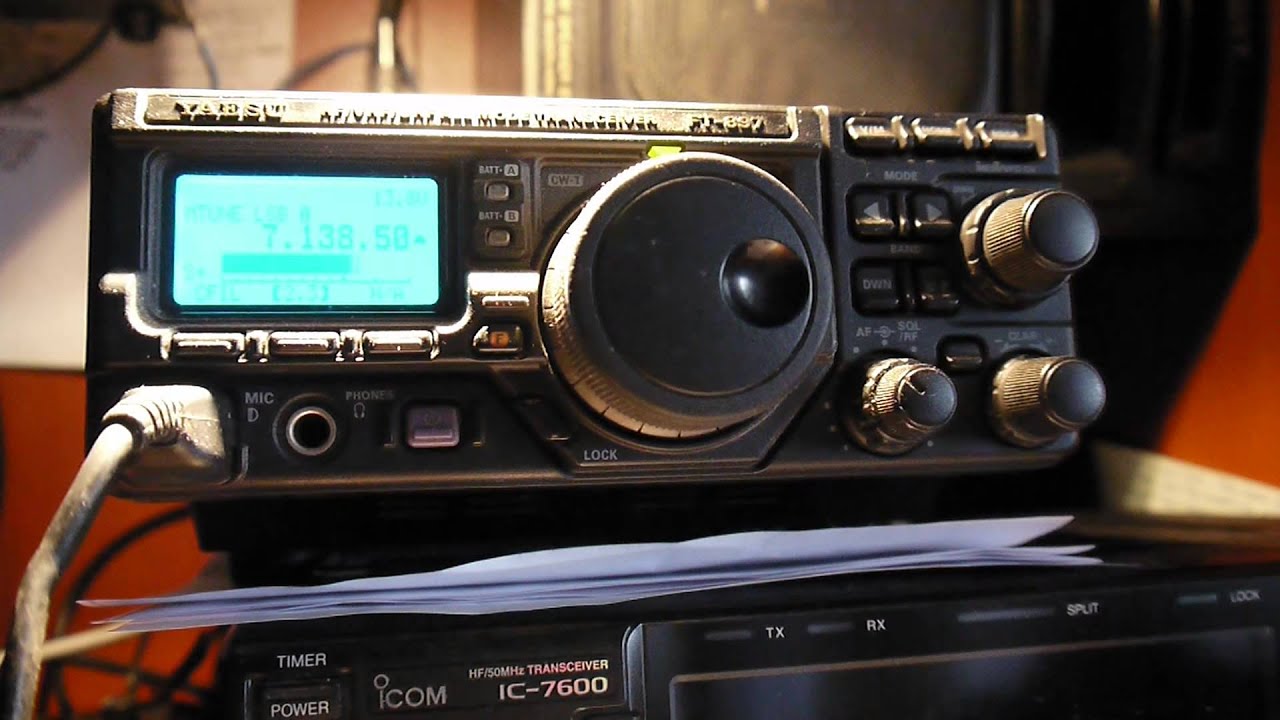 FT-897D SSB test wide and narrow: Murata 2.3 khz vs Inrad №726 -2900hz