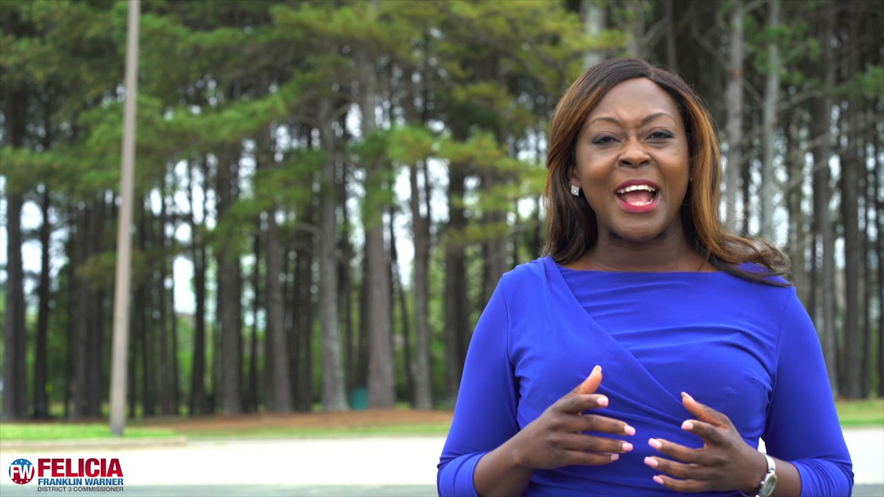 Felicia Franklin Warner, Clayton County (GA) District 3 Commissioner