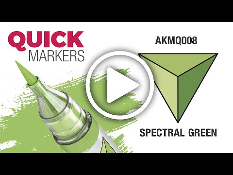Video: AK Interactive Quick Marker AKMQ008 přízračná zelená (Spectral Green)