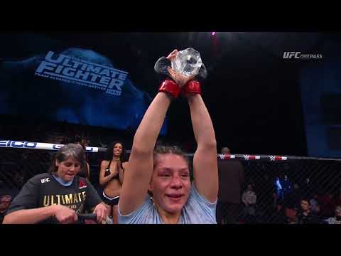 The Ultimate Fighter Finale: Nicco Montano and Roxanne Modafferi Octagon Interviews