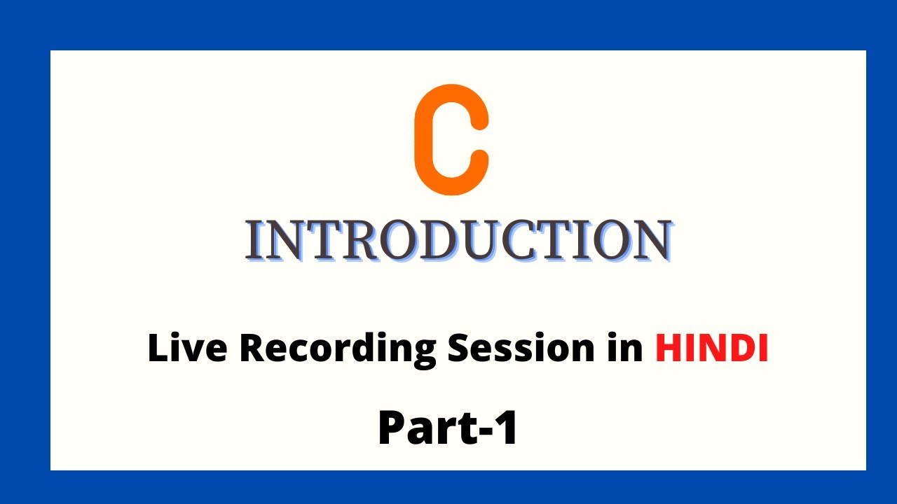 C Programming Tutorial for Beginners || C Programming Tutorial - YouTube