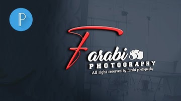 How to Create your own Photography Logo in Pixellab - Photo editing logo Kaise Banaye 2021