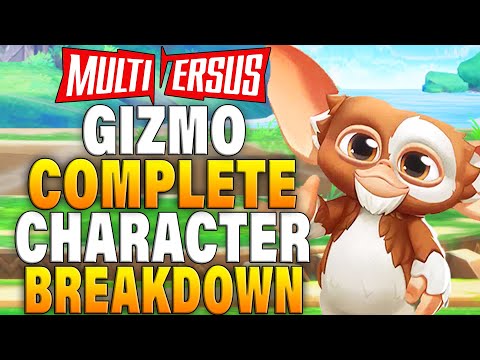 MultiVersus - GIZMO ALL MOVES & PERKS! Complete Character Breakdown