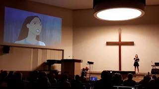 Lenka Berkešová 13R.- Zuš Levice - Farby Vetra- Pocahontas 2019