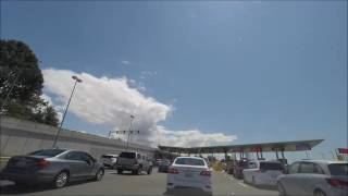 Passing Peace Arch US Canada Border