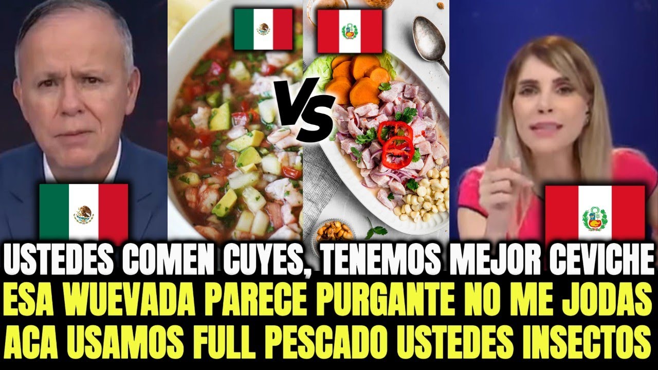 EL SUYO ES PURGANTE🤣: PERUANA DOMA Y ENSEÑA A MEXICANOS A PREPARAR UN CEVICHE DE VERDAD
