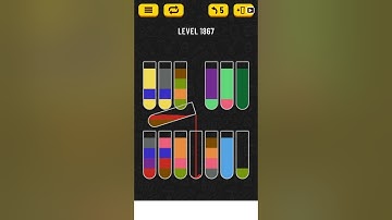 【Water Sort Puzzle】 Level 1867