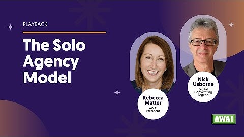 Free Live Event & Q&A: The Solo Agency Model: A New Path for Writers in the AI Era 📱