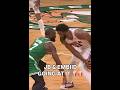 Jaylen Brown vs Embiid on a ISO 76rs vs Celtics #shorts #nba #celtics #sixers #embiid #lebron #luka