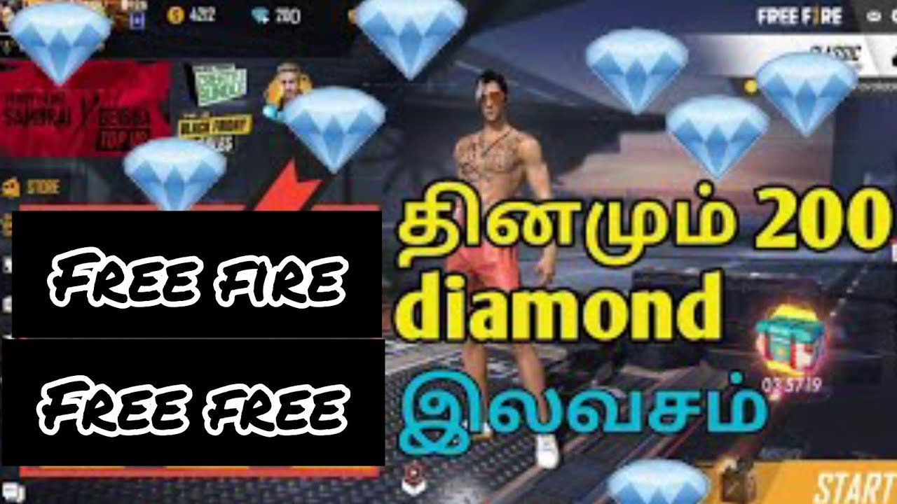 Free fire daily 100 diamonds free free best earning ...