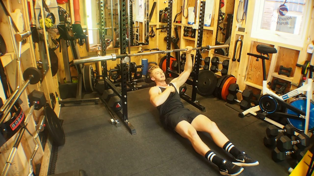 PG BB INVERTED ROWS - YouTube